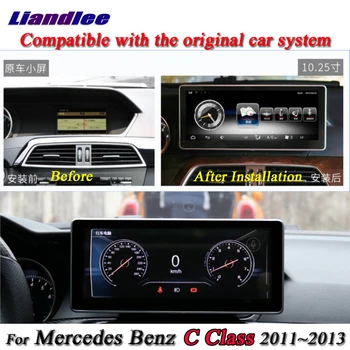 

Liandlee For Mercedes Benz C Class W204 C180 C200 C260 Android Original Radio AUX BT GPS Map Navi Navigation Screen Multimedia