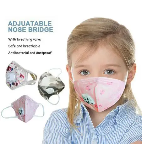 

Kids Cartoon Anti-Dust Face Mouth Mask Breathable Washable Easy to Breathe Cotton Mouth Mask Thick masque protection enfant