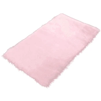

Ultra Soft Fluffy Rugs Rug for Bedroom Bedside Living Room Carpet Nursery Washable Floor Mat