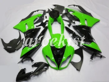 

New ABS Injection Mold Motorcycle Full Fairings Kit For Kawasaki Ninja ZX-6R 636 2009 2010 2011 2012 Body set Green