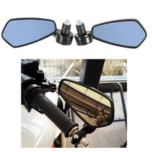 1 пара 22 мм Универсальный мотоцикл 360 градусов Поворотный угол зеркало заднего вида