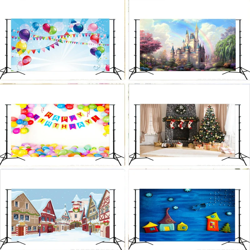 Реквизит для фотосъемки Nitree студия мультфильм детский день рождения Фотофон дня
