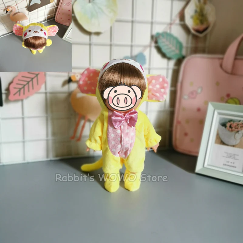 Одежда для кукол, подходит для детей 25 см, аксессуары для кукол, 1/6, BJD кукла для новорожденных, наряды для кукол, милое платье, головной убор, костюм, подарки для девочек