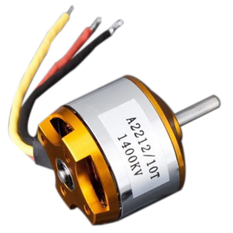 A2212 бесщеточный двигатель 10T 1400Kv Rc двигатель многоосевой БПЛА двигатель постоянного тока Rc самолет Дрон аксессуары