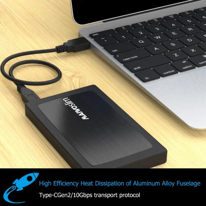 MAIWO K2588G2 type-C до 2,5 дюймов sata hdd ssd Коробка Внешний sata USB-C жесткий диск Корпус hdd ssd коробка