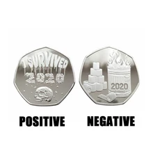 I SURVIVED-medalla de basura de fuego, coleccionistas conmemorativos, 2020 Regalo de recuerdo