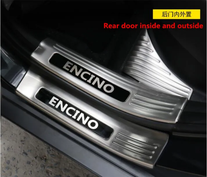 Добро пожаловать педаль ограничена подходящей для hyundai ENCINO модификации, нержавеющая сталь Добро пожаловать педаль украшения
