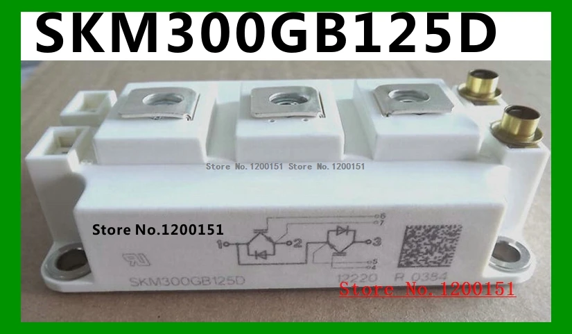 

SKM300GB125D MODULES