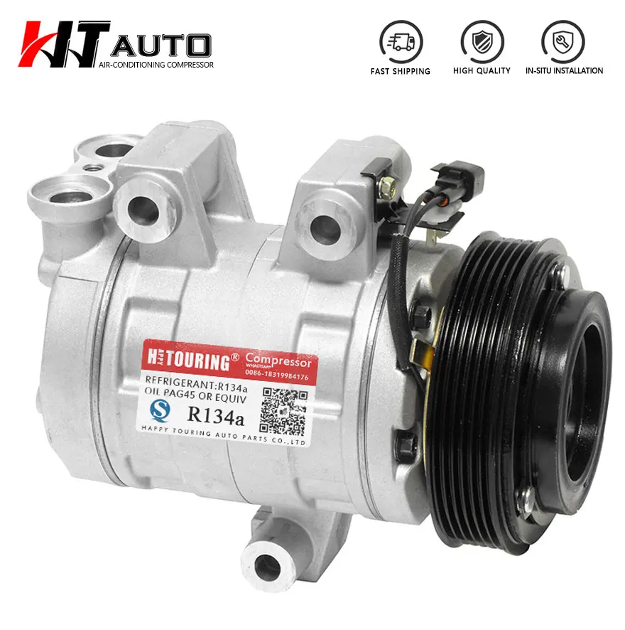 Компрессор кондиционера для Chevrolet равноденствие для Pontiac Torrent 3.4L 06-09 CO 21516JC 19130251 6512522 1521516 1521533 639399 TEM255555