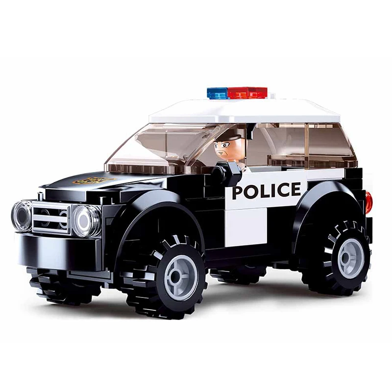 Городской полицейский внедорожник автомобиль спецназ полицейский собаки строительные блочные фигурки Наборы кубиков модель совместимая городская игрушка для детей подарок для детей