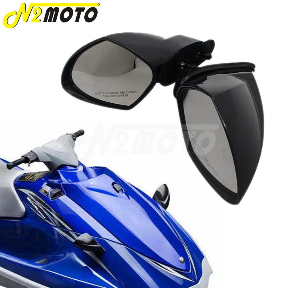 1 Pair Motoscafo Jet Ski Retrovisore Per Yamaha Pwc Waverunner Vx 110 Deluxe Vx110 Cruiser Sport Yacht Vista Laterale Posteriore Specchi L & R