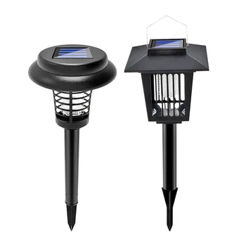 

Waterproof LED Solar Light Outdoor Anti Mosquito Killer Lamp UV Light Insect Pest Bug Zapper Solar Light for Garden Lawn Yard