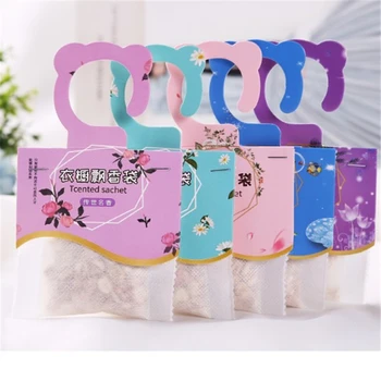 

1PC Aromatherapy Air Fresh Refreshing Scent Bag Cute Bear Printing 5 Kinds Smell Perfume Natural Smell Incense Wardrobe Sachet