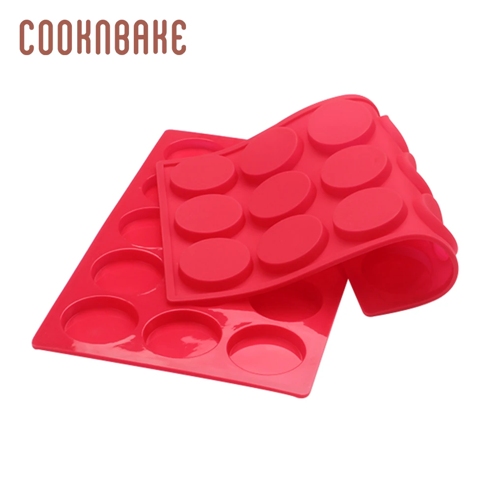 COOKNBAKE силиконовая форма для печенья, печенья, круглая форма для макарон, инструмент для выпечки конфет, шоколада, торта, инструмент для украшения выпечки, 15 полости