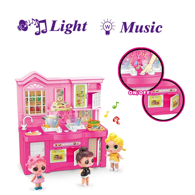 lol dolls kitchen