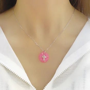 

gold color Stainless Steel Jewelry Sets For Women Moon Star Pendant Necklacae Stud Earrings Fashion Jewelry set Collares Mujer