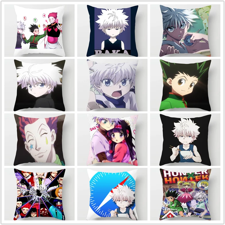 Наволочка для подушки ZENGA Hunter X Hxh kilua Zoldyck Hisoka бархатное покрытие Morow декоративные