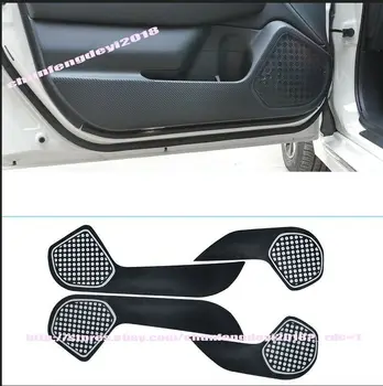 

Car modification Car accessories black Doors Side Anti-kick Protection Sticker Trim for Subaru Outback 2015-2017