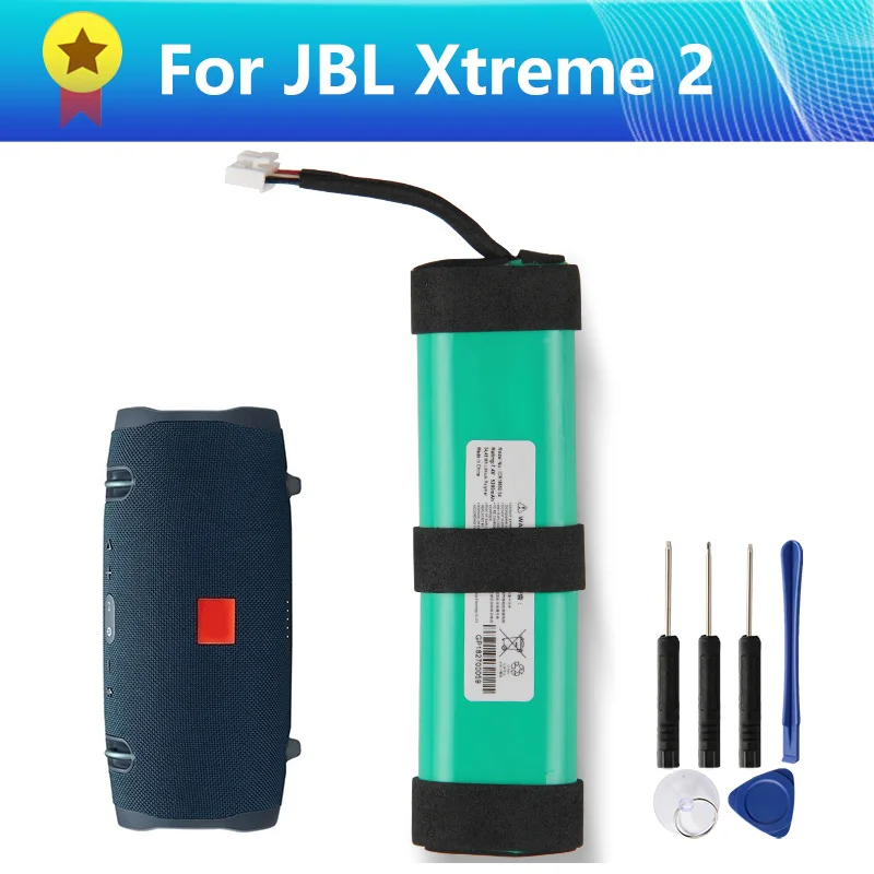 

Replacement Battery For JBL Xtreme 2 Xtreme2 5200mAh Genuine Bluetooth Audio Outdoor Speaker Battery 38.48Wh 7.4V + tools