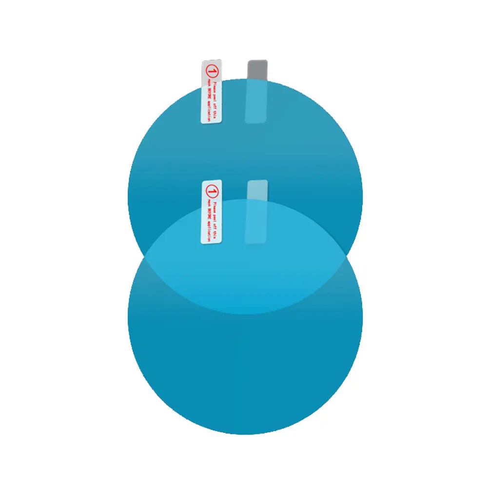 2 шт Анти-противотуманное зеркало заднего вида для автомобиля, прозрачная анти-глазурная Защитная водонепроницаемая пленка, автомобильные Внешние аксессуары, популярный бутик