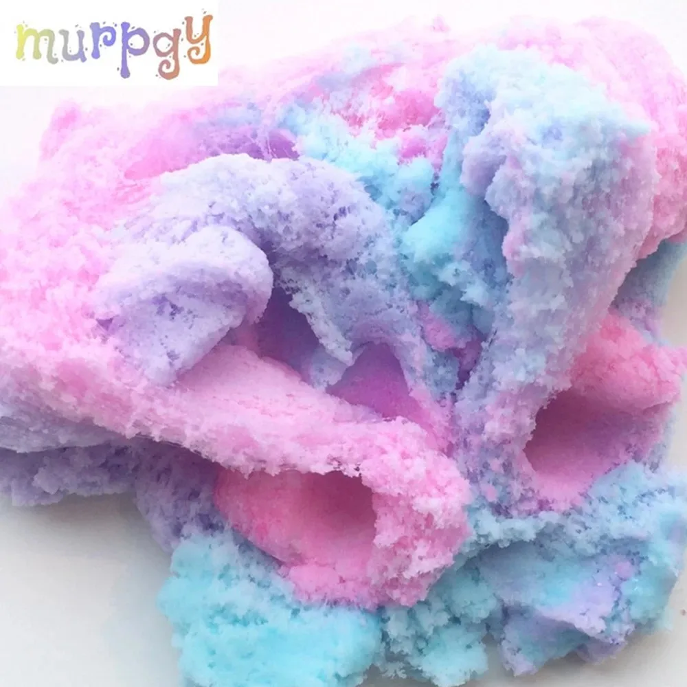 

Cloud Slime Fluffy Cotton Mud Magic Polymer Clay Air Dry Plasticine Colorful Charms for Slimes Kits Lizun DIY Antistress Toys