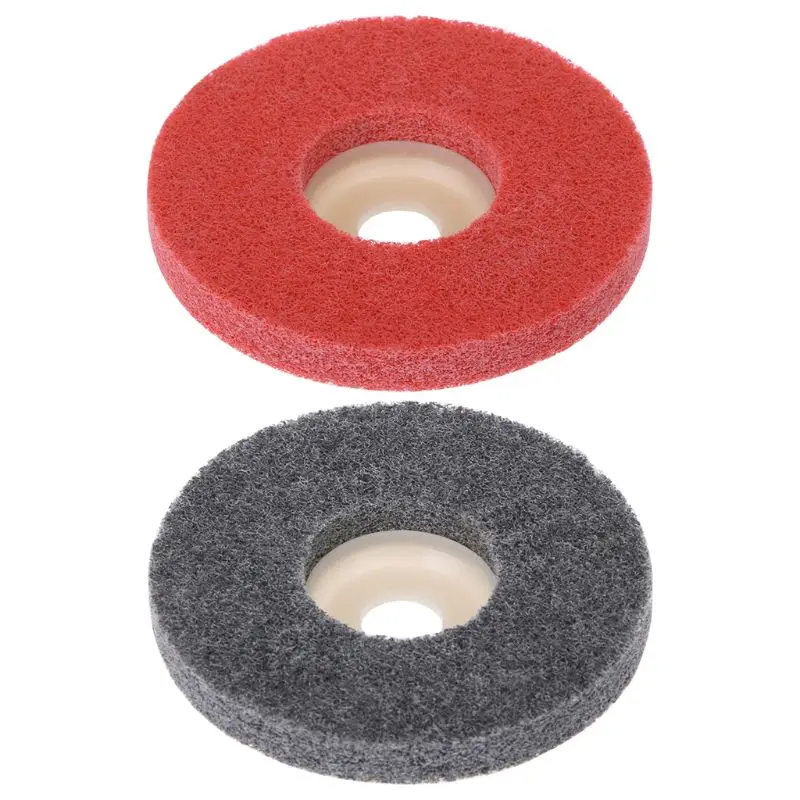 

100mm Nylon Fiber Polishing Wheel Grinding Disc Wheel Machine Polishing Wheel Abrasive Tools U4LB