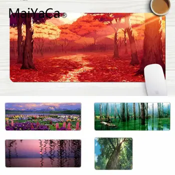 

MaiYaCa Personalized Cool Fashion Green Tree gamer play mats Mousepad Large Lockedge Mouse pad PC Computer mat