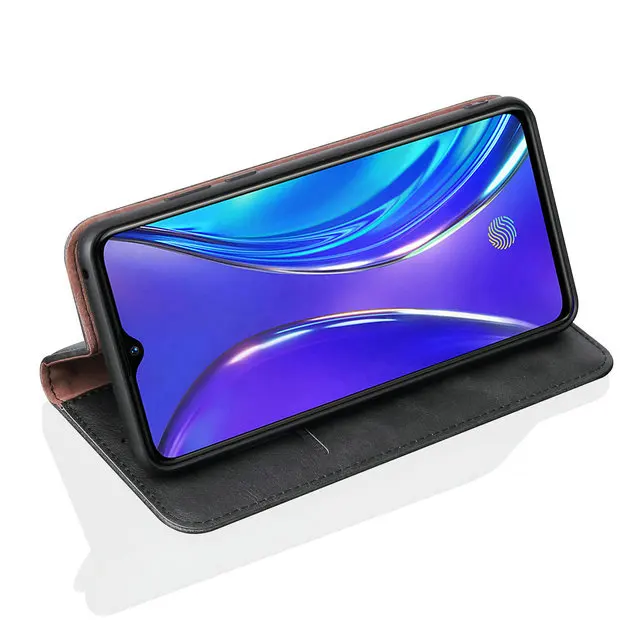 Realme X2 XT Премиум кожаный чехол Роскошный Твердый чехол с откидной крышкой для Oppo Realme XT чехол Realme X2 X 2 2X TX бумажник чехол для OPPO K5 Броня