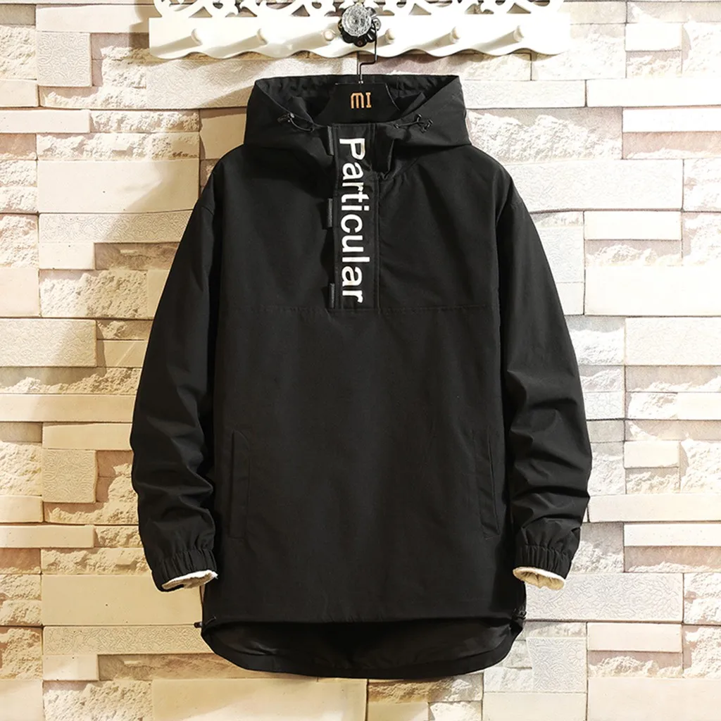 

Men's New Style Fashion Jacket Multi-Pocket Overalls Loose Size Coat Hip Hop Casual Streetwear Jackets Windbreaker OversizeCoats