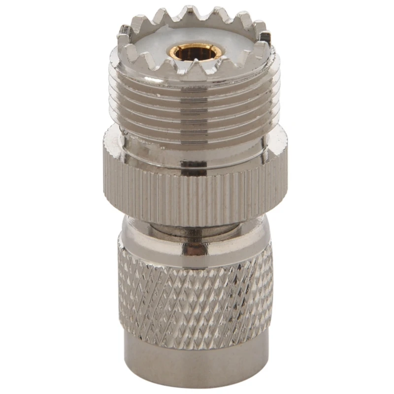 TNC Male to PL259 UHF Female разъем адаптера, серебристый