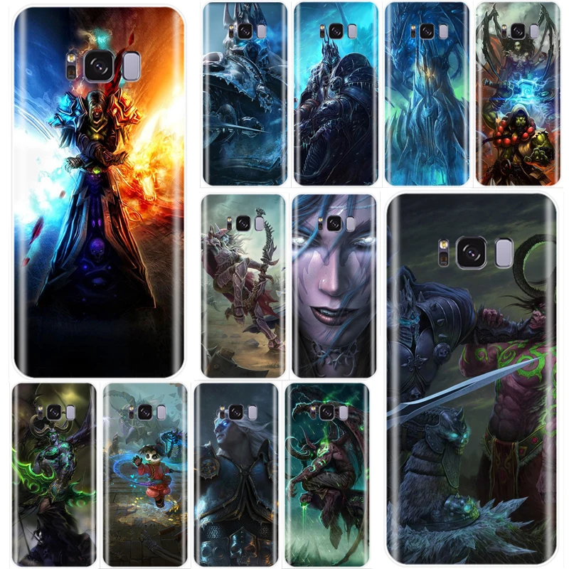 

World of Warcraft Cover Soft Silicone TPU Phone Case For Samsung Galaxy NOTE 8 9 S7EDGE S6 S7 S8 S9 S10 PLUS