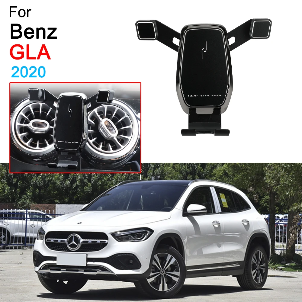 Auto GPS Stehen Air Vent Clip Halterung Telefon Halter für Benz GLA Zubehör  2020 2021 2022 2023 - AliExpress