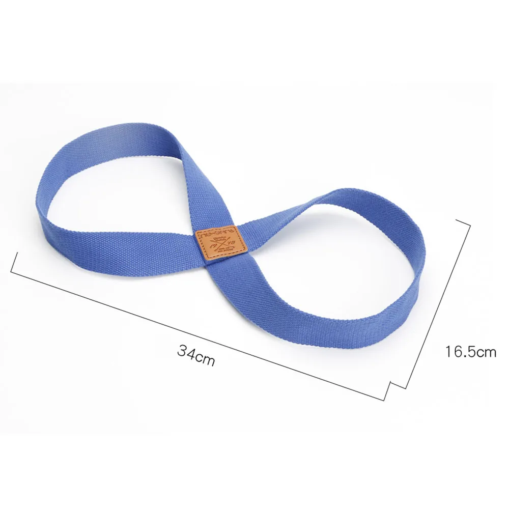 1PC Yoga Strap Belt Fitness Equipment Exercise Yoga Bands With Unlimited Stretch Band Gym Rope 20