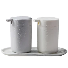 Портативный диспенсер для мыла Душ гель-пресс-тип бутылки большой емкости бытовой Лосьон бутылка шампуня 350 мл