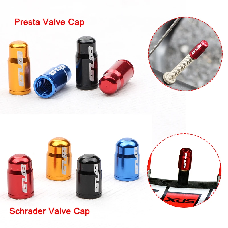 2pcs Bicycle Tire Valve Aluminum Cap Ultralight Mountain Road Bike Tyre Cap 2pcs Bicycle Tire Valve Aluminum Cap Ultralight Mountain Road Bike Tyre Cap
