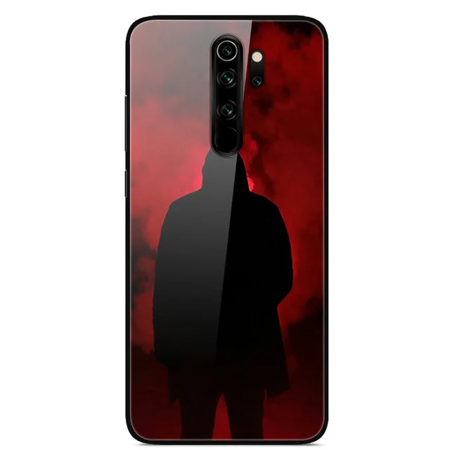 1205 17 H для samsung Galaxy J4 Plus чехол закаленное стекло твердая задняя крышка для samsung Galaxy J4 чехол J 4+ J4Plus чехол для телефона s - Цвет: 1205 17