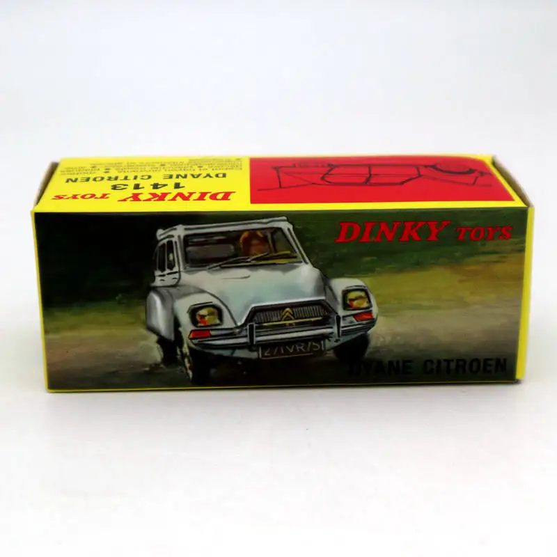 Atlas 1:43 Dinky toys 1413 Dyane Citroen литье под давлением модели коллекция автомобилей