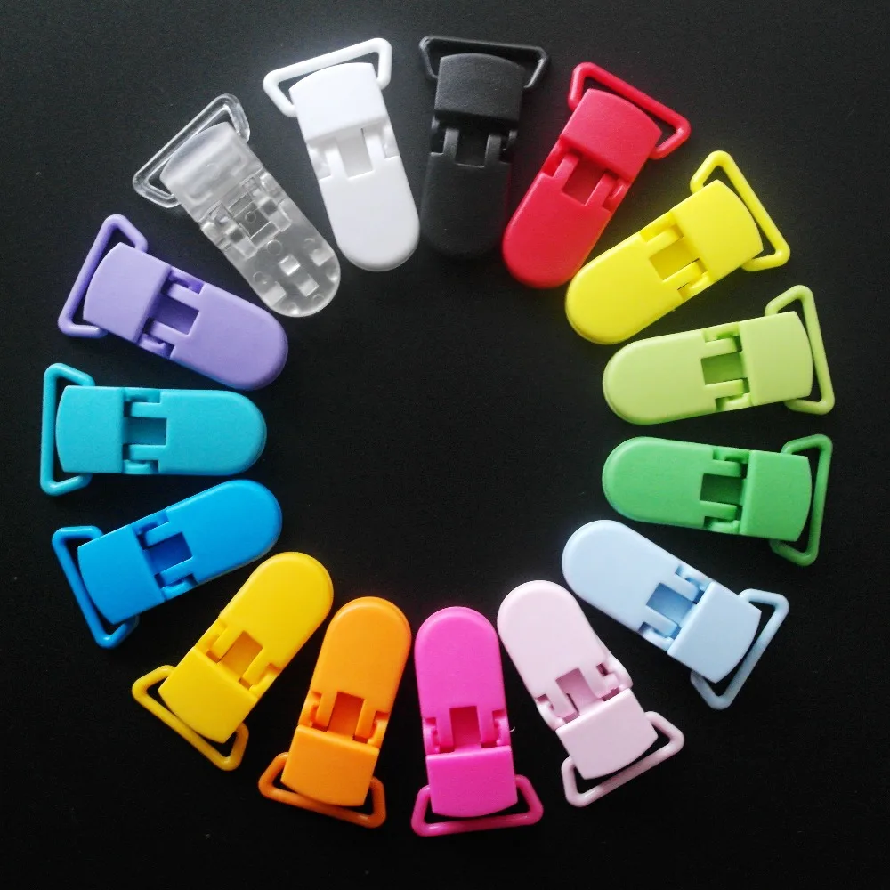 Clipe de Chupeta Cores Misturadas Pces 20mm d Forma Sutoyuen Manequim Plástico Chupeta Clipe Suspender Jacaré 15 Dhl 1000 4 SAM_9762_??_??