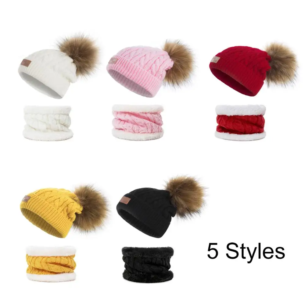 Molixinyu 2/Ps новые модные детские шапочки, детская шапка с помпоном, комплект для девочек, зимняя детская шапочка, шапочка для ребенка, теплая вязаная детская шапка, шапка для детей