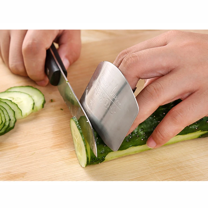 1/3pcs Finger Hand Cut Protector Knife Protection Kitchen Gadgets Stainless Steel Guard Protect | Дом и сад