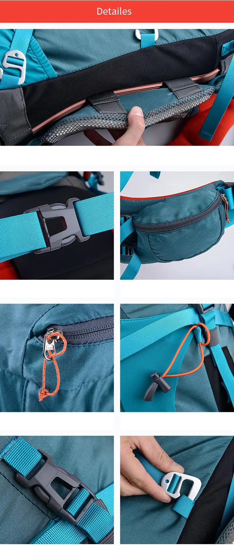 Naturehike 55L 65L рюкзак профессиональный походный мешок с системой подвески NH16Y065-Q