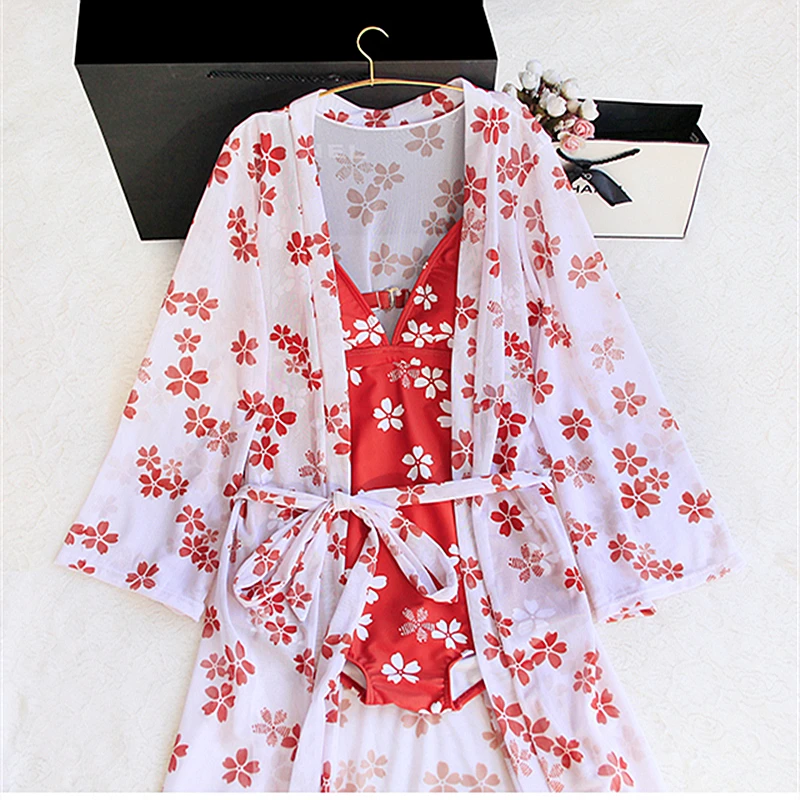 

Red bathing suit women one piece 2020 female long long sleeve swim suit Swimming Suit Swimsuit Maillot Beachwear Solid Sexy Mono