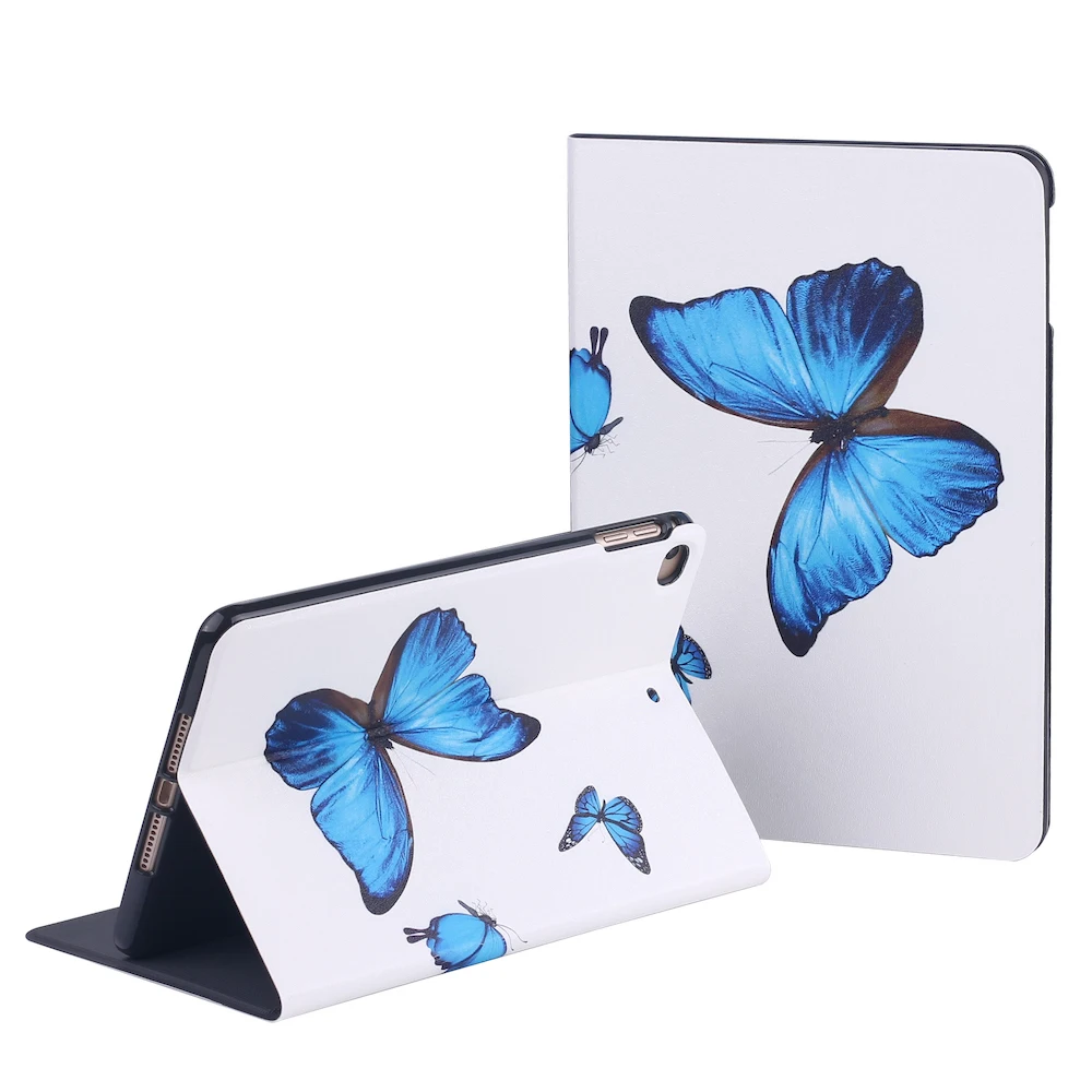 

Butterfly Fashion Vintage Tablet case For 2020 New iPad 9.7 Air 1 2 Stand Shell Anti drop/Dust For iPad 2 3 4 Mini 2 3 4 5 Case