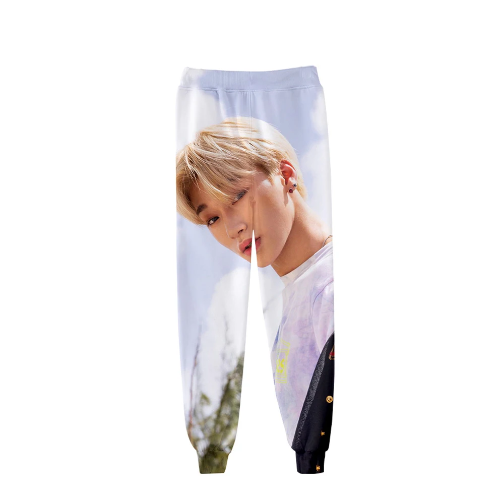 ATEEZ 3D штаны с рисунком высококачественные спортивные штаны лосины популярный тренд удобные повседневные штаны harajuku оригинального дизайна