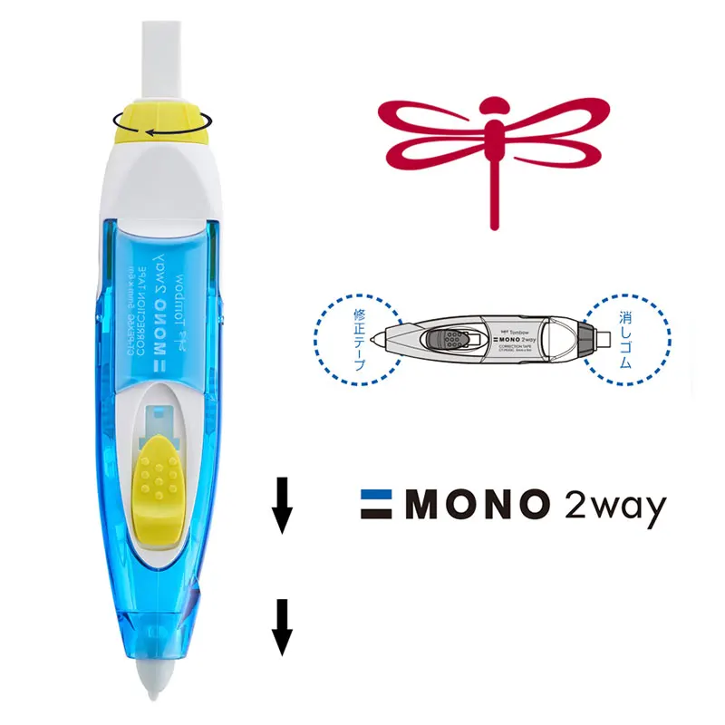 Tombow Mono 2way Eraser Correction Tape Dual Use Erasers For Fids Rubber Kawaii School Supplies Japanese Stationery 1pcs Buy At The Price Of 6 70 In Aliexpress Com Imall Com