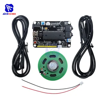 

diymore ISD4004 Speech Recording Module Sound Voice Recording Module Development Kit 3rd Version for Arduino with Wire Cable