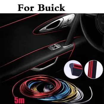 

5metres Car style interior Decorative thread sticker Dashboard Strip For Buick Century Enclave Encore Excelle LaCrosse LeSabre