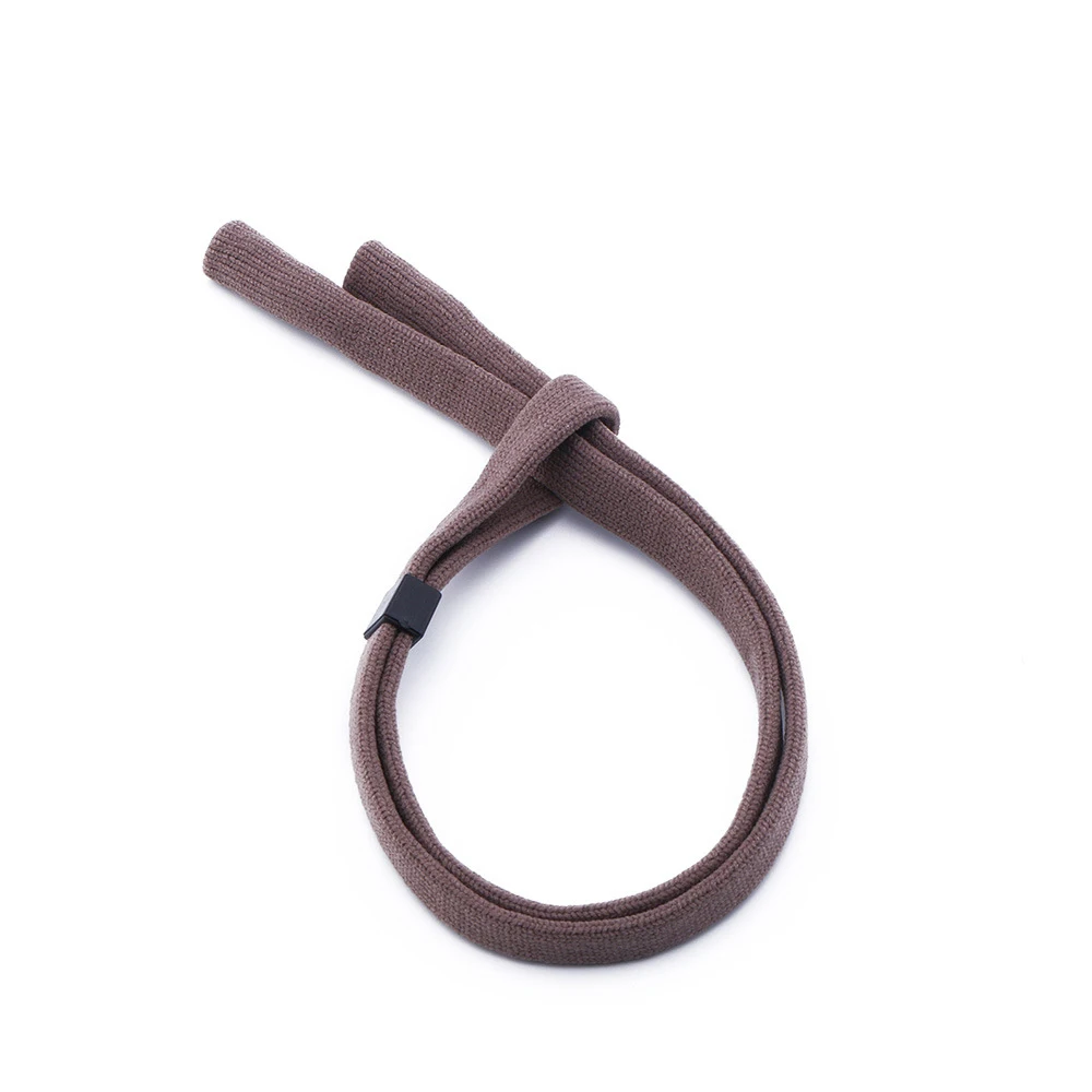 KLASSNUM новейший стиль модный плавающий цепочка для солнцезащитных очков размер регулируемый шнур для очков Очки для чтения шейный ремешок держатель - Цвет: Brown
