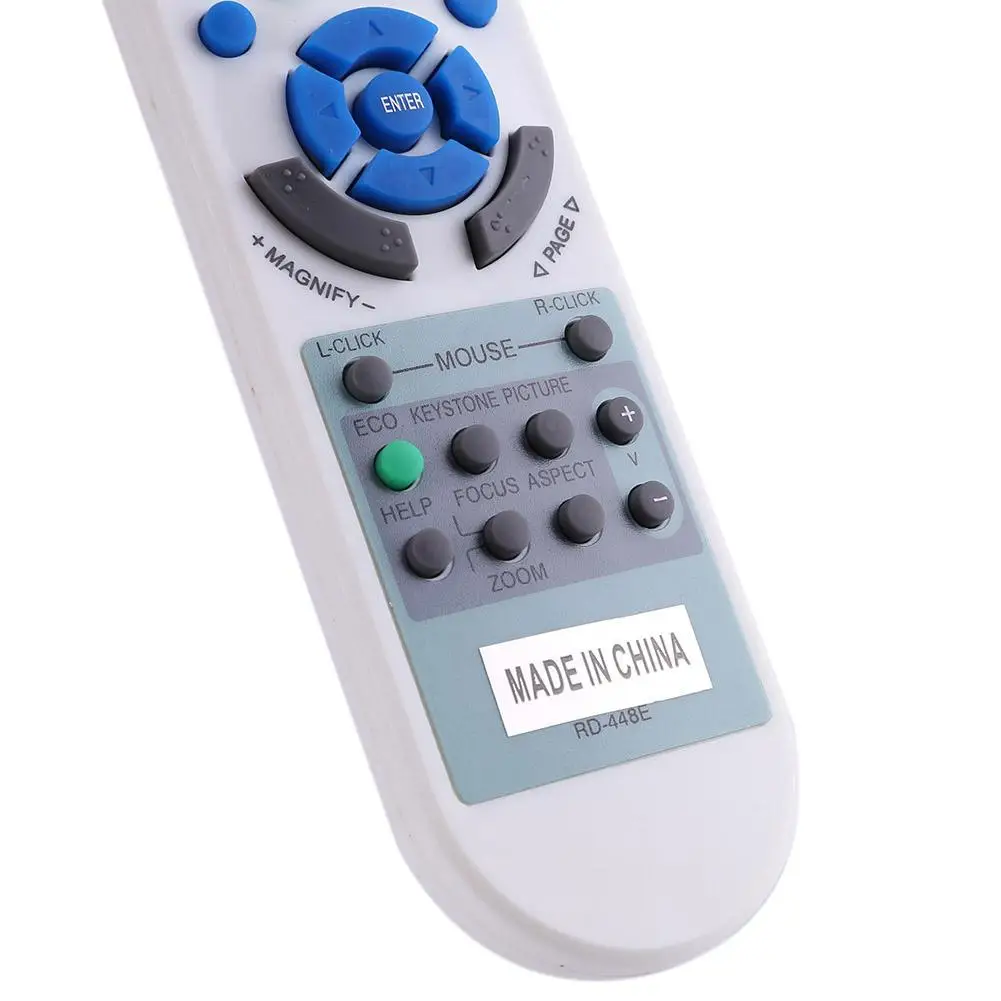 Remote Controller For NEC Projector RD-448E V260X+ V300X+ V260 RD-443E LT180+ LT280 LT380 M230 RD-450C M260XC VT LT 180X50X15mm