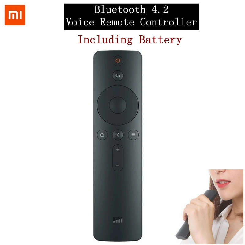 Xiaomi Voice Bluetooth 4,2 пульт дистанционного управления ler AA устройство дистанционного управления на батарейках для Xiaomi Smart tv Box улучшенная версия tv